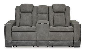 Next-Gen DuraPella Power Reclining Loveseat with Console - Imperial Furniture (Las Vegas, NV) - Multi Location