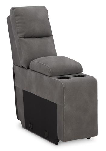 Next-Gen DuraPella Power Reclining Sectional Loveseat with Console - Imperial Furniture (Las Vegas, NV) - Multi Location