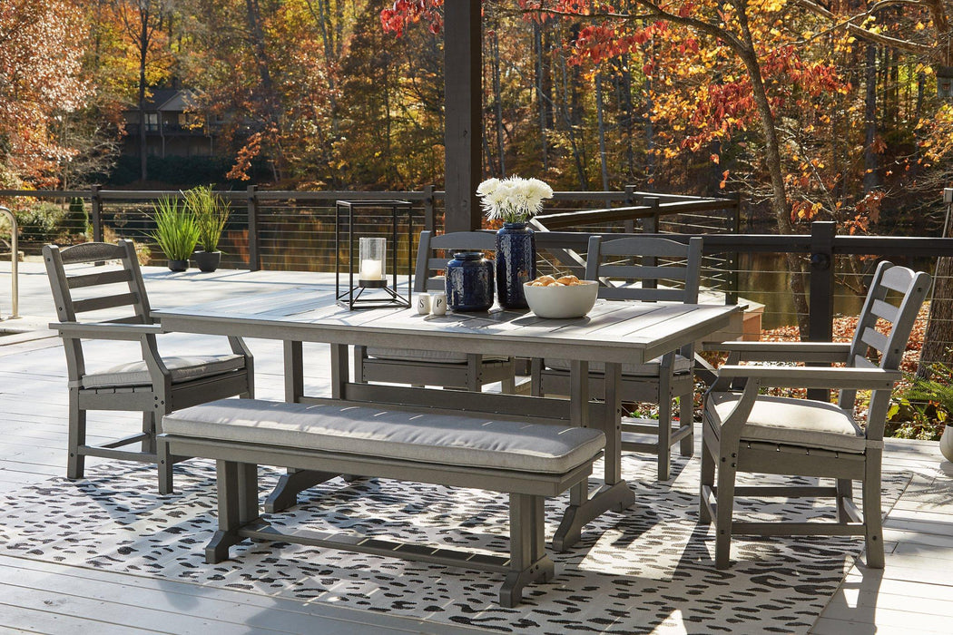 Visola Outdoor Dining Set - Imperial Furniture (Las Vegas, NV) - Multi Location