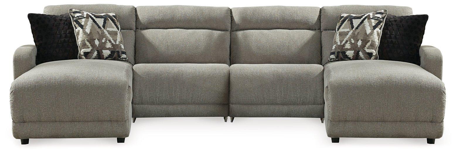 Colleyville Power Reclining Sectional with Chaise - Imperial Furniture (Las Vegas, NV) - Multi Location
