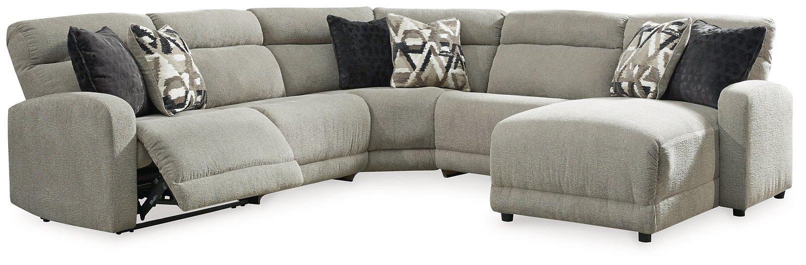 Colleyville Power Reclining Sectional with Chaise - Imperial Furniture (Las Vegas, NV) - Multi Location