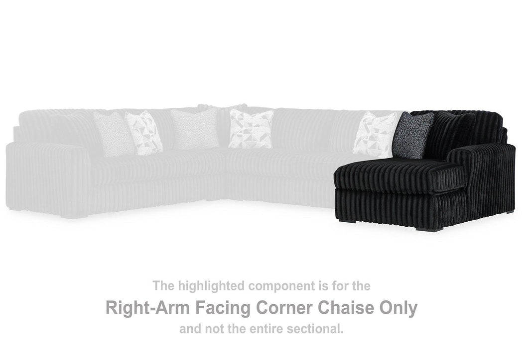 Midnight-Madness Sectional Sofa with Chaise - Imperial Furniture (Las Vegas, NV) - Multi Location