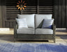 Elite Park Outdoor Loveseat, Lounge Chairs and Cocktail Table - Imperial Furniture (Las Vegas, NV) - Multi Location