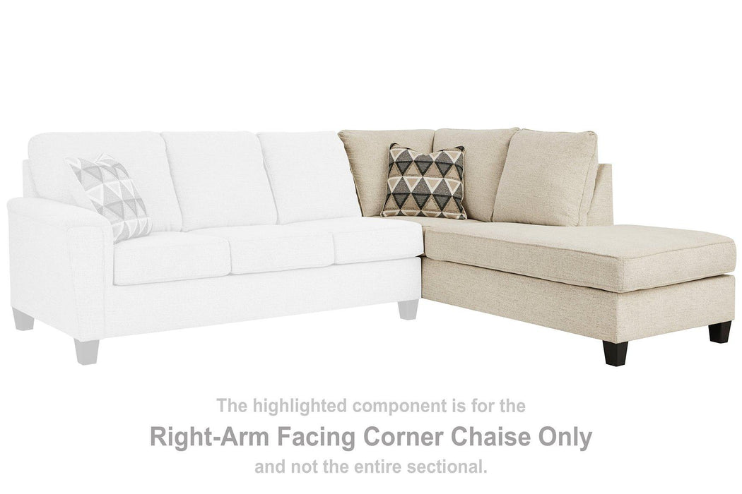 Abinger 2-Piece Sectional with Chaise - Imperial Furniture (Las Vegas, NV) - Multi Location