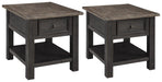 Tyler Creek End Table Set - Imperial Furniture (Las Vegas, NV) - Multi Location