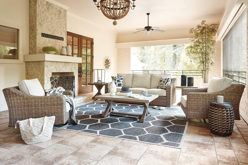 Beachcroft Outdoor Conversation Set - Imperial Furniture (Las Vegas, NV) - Multi Location