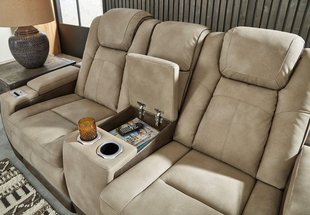 Next-Gen DuraPella Power Reclining Loveseat with Console - Imperial Furniture (Las Vegas, NV) - Multi Location