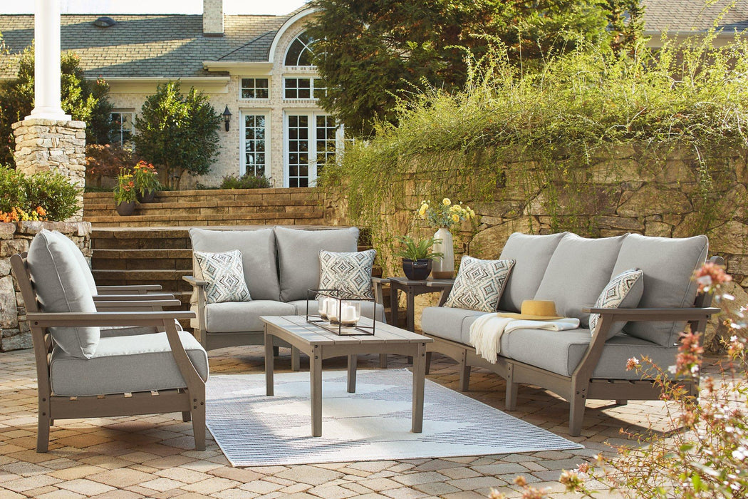 Visola Outdoor Sofa and Loveseat Set - Imperial Furniture (Las Vegas, NV) - Multi Location