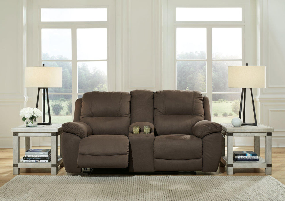 Next-Gen Gaucho Reclining Loveseat with Console - Imperial Furniture (Las Vegas, NV) - Multi Location