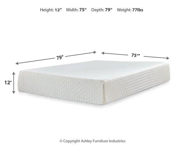 Chime 12 Inch Memory Foam Mattress in a Box - Imperial Furniture (Las Vegas, NV) - Multi Location