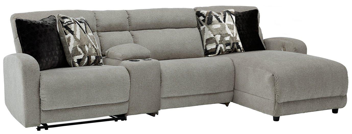 Colleyville Power Reclining Sectional with Chaise - Imperial Furniture (Las Vegas, NV) - Multi Location