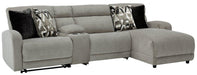 Colleyville Power Reclining Sectional with Chaise - Imperial Furniture (Las Vegas, NV) - Multi Location