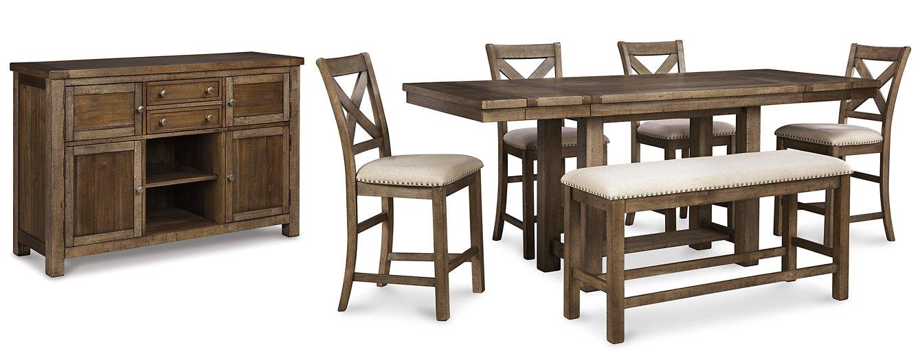 Moriville Counter Height Dining Set - Imperial Furniture (Las Vegas, NV) - Multi Location