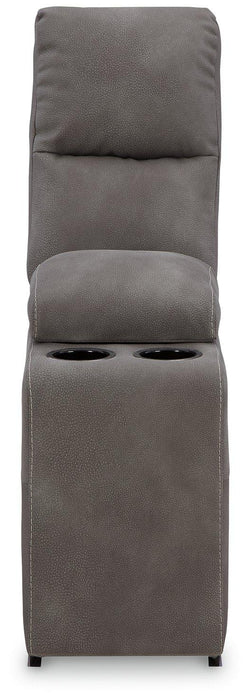 Next-Gen DuraPella Power Reclining Sectional Loveseat with Console - Imperial Furniture (Las Vegas, NV) - Multi Location