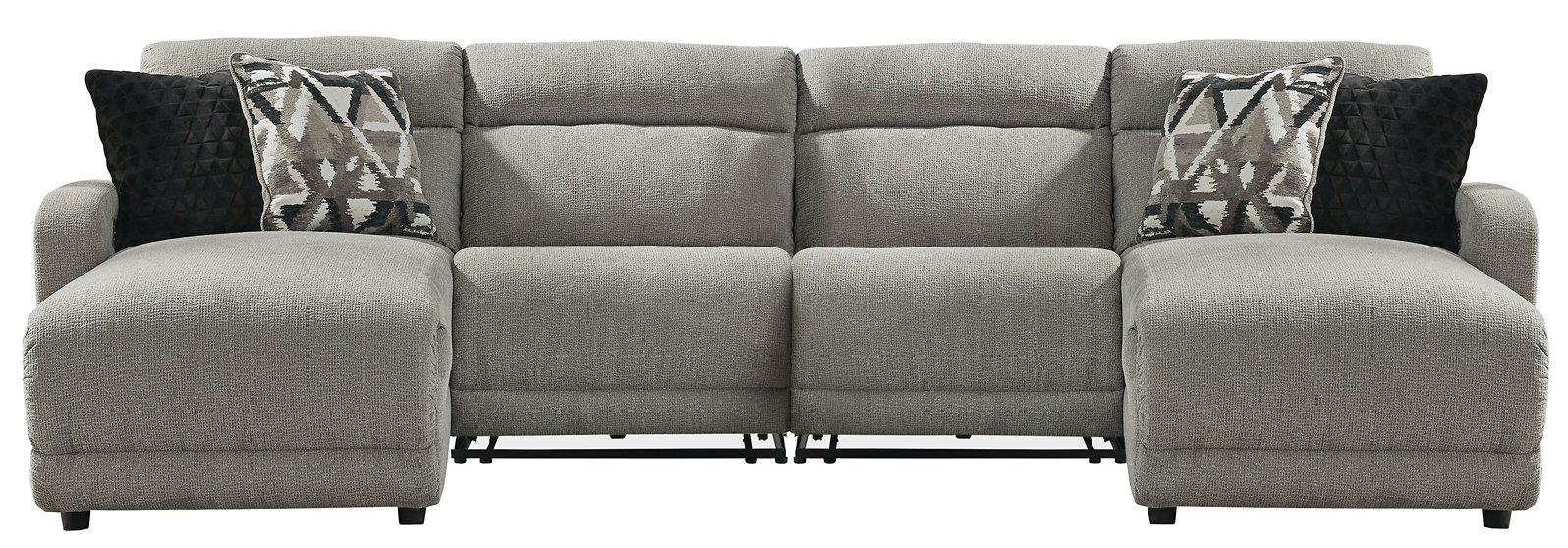 Colleyville Power Reclining Sectional with Chaise - Imperial Furniture (Las Vegas, NV) - Multi Location