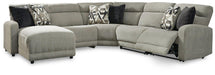 Colleyville Power Reclining Sectional with Chaise - Imperial Furniture (Las Vegas, NV) - Multi Location