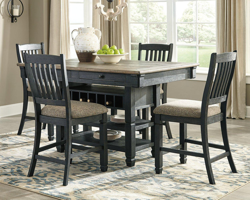 Tyler Creek Counter Height Dining Set - Imperial Furniture (Las Vegas, NV) - Multi Location