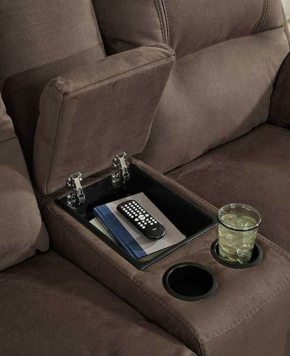 Next-Gen Gaucho Reclining Loveseat with Console - Imperial Furniture (Las Vegas, NV) - Multi Location