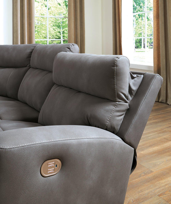 Next-Gen DuraPella Power Reclining Sectional Sofa - Imperial Furniture (Las Vegas, NV) - Multi Location