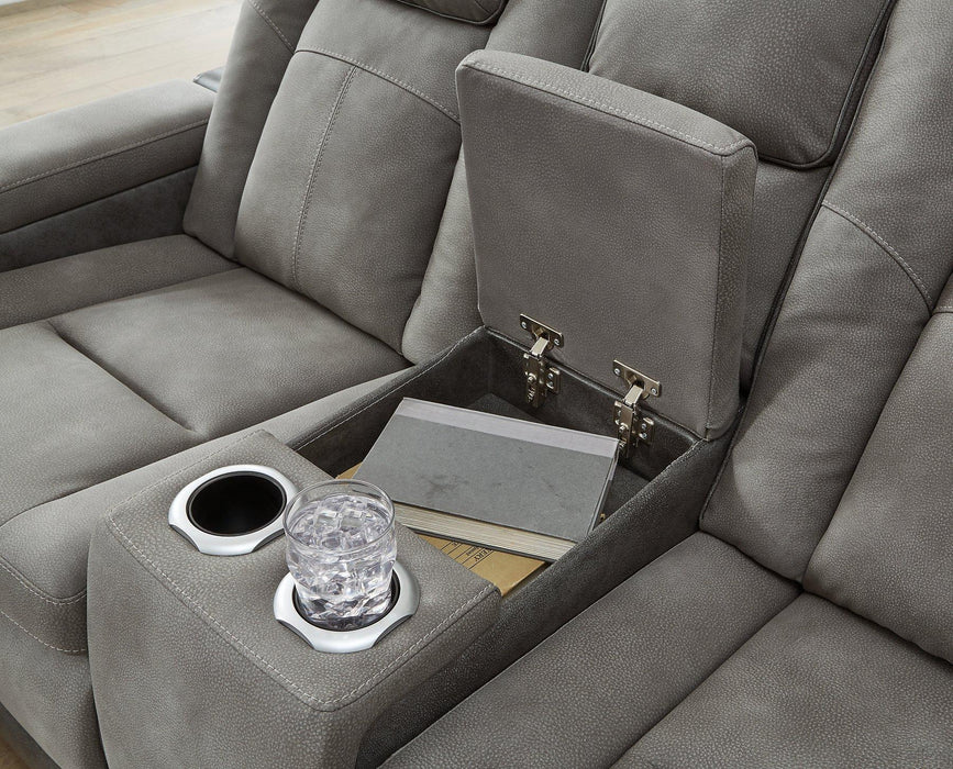 Next-Gen DuraPella Power Reclining Loveseat with Console - Imperial Furniture (Las Vegas, NV) - Multi Location