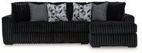 Midnight-Madness Sectional Sofa with Chaise - Imperial Furniture (Las Vegas, NV) - Multi Location