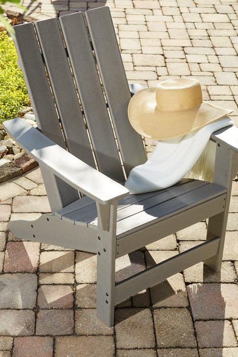 Visola Outdoor Adirondack Chair Set with End Table - Imperial Furniture (Las Vegas, NV) - Multi Location