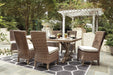 Beachcroft Outdoor Dining Set - Imperial Furniture (Las Vegas, NV) - Multi Location