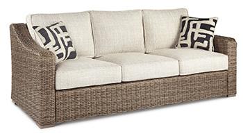 Beachcroft Beachcroft Nuvella Sofa with Coffee and End Table - Imperial Furniture (Las Vegas, NV) - Multi Location