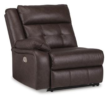 Punch Up Power Reclining Sectional Loveseat with Console - Imperial Furniture (Las Vegas, NV) - Multi Location