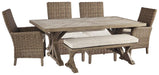 Beachcroft Outdoor Dining Set - Imperial Furniture (Las Vegas, NV) - Multi Location