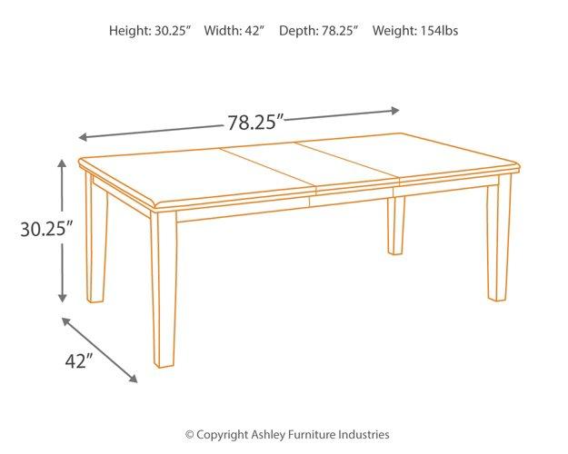 Haddigan Dining Set - Imperial Furniture (Las Vegas, NV) - Multi Location