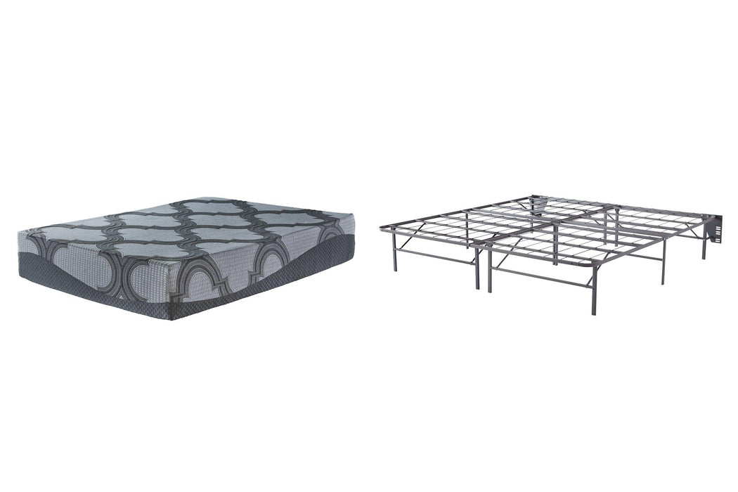 12 Inch Ashley Hybrid Mattress Set - Imperial Furniture (Las Vegas, NV) - Multi Location