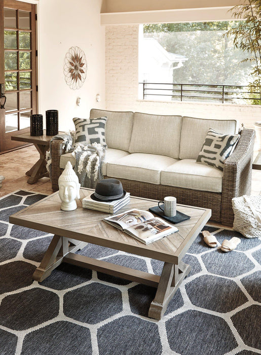 Beachcroft Beachcroft Nuvella Sofa with Coffee and End Table - Imperial Furniture (Las Vegas, NV) - Multi Location