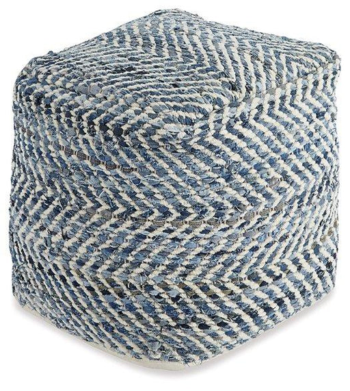 Chevron Pouf - Imperial Furniture (Las Vegas, NV) - Multi Location