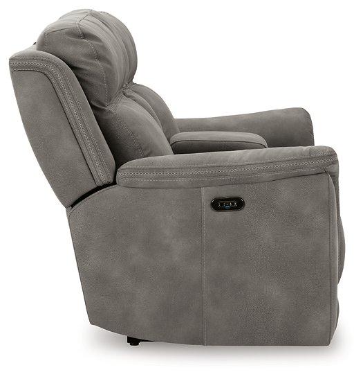 Next-Gen DuraPella Power Reclining Loveseat with Console - Imperial Furniture (Las Vegas, NV) - Multi Location