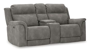 Next-Gen DuraPella Power Reclining Loveseat with Console - Imperial Furniture (Las Vegas, NV) - Multi Location