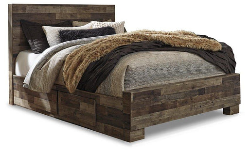 Derekson Bed with 2 Side Storage - Imperial Furniture (Las Vegas, NV) - Multi Location