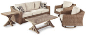 Beachcroft Outdoor Conversation Set - Imperial Furniture (Las Vegas, NV) - Multi Location