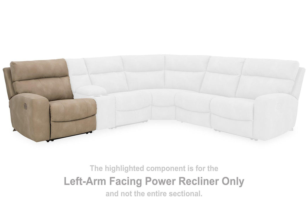 Next-Gen DuraPella Power Reclining Sectional Loveseat - Imperial Furniture (Las Vegas, NV) - Multi Location