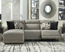 Colleyville Power Reclining Sectional with Chaise - Imperial Furniture (Las Vegas, NV) - Multi Location