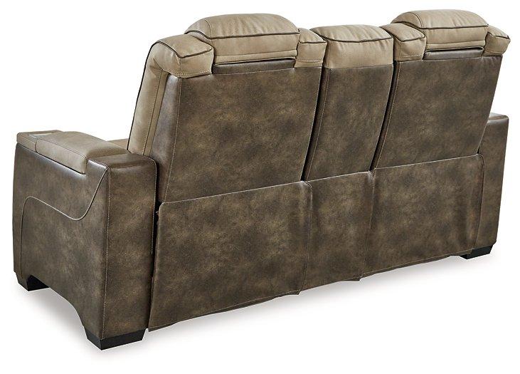 Next-Gen DuraPella Power Reclining Loveseat with Console - Imperial Furniture (Las Vegas, NV) - Multi Location
