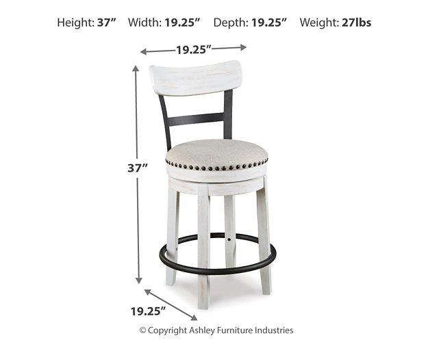Valebeck Counter Height Bar Stool - Imperial Furniture (Las Vegas, NV) - Multi Location