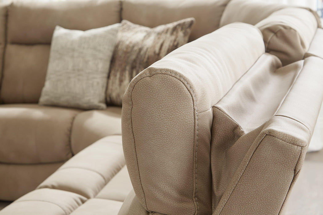 Next-Gen DuraPella Power Reclining Sectional - Imperial Furniture (Las Vegas, NV) - Multi Location