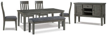 Hallanden Dining Room Set - Imperial Furniture (Las Vegas, NV) - Multi Location