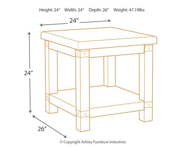 Carynhurst End Table Set - Imperial Furniture (Las Vegas, NV) - Multi Location