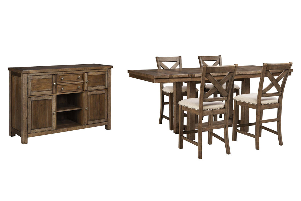 Moriville Counter Height Dining Set - Imperial Furniture (Las Vegas, NV) - Multi Location
