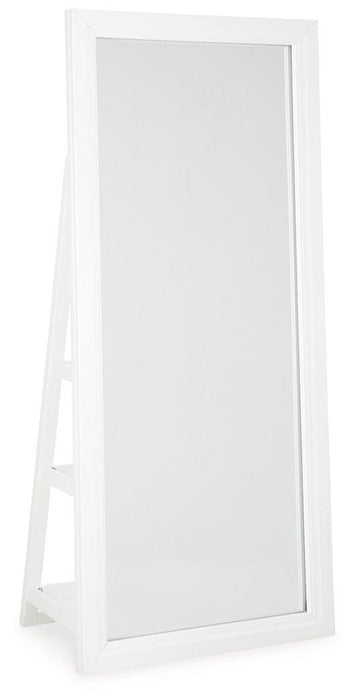 Evesen Floor Standing Mirror/Storage - Imperial Furniture (Las Vegas, NV) - Multi Location