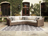 Beachcroft Outdoor Seating Set - Imperial Furniture (Las Vegas, NV) - Multi Location