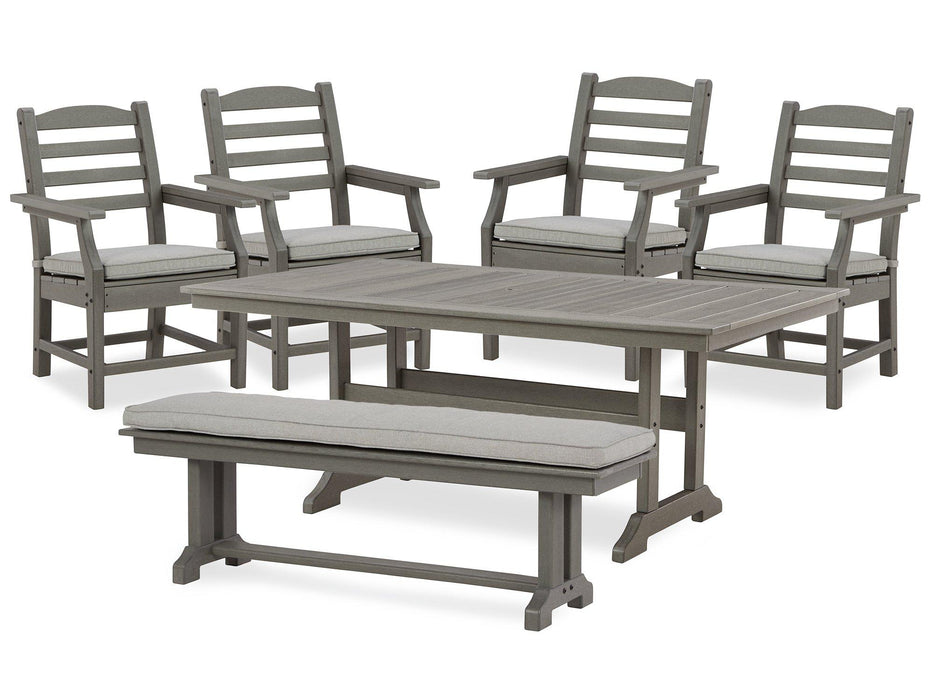 Visola Outdoor Dining Set - Imperial Furniture (Las Vegas, NV) - Multi Location