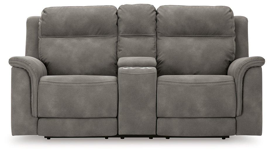 Next-Gen DuraPella Power Reclining Loveseat with Console - Imperial Furniture (Las Vegas, NV) - Multi Location